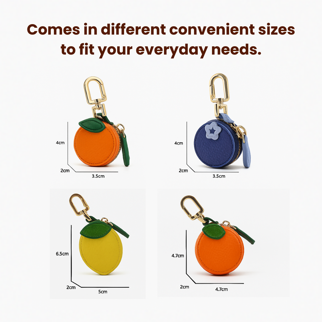 Oneswear® Fruit Series Coin Purse Keychain Bags 🍓02