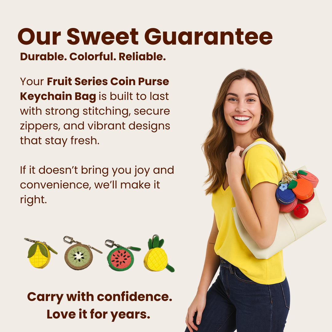Oneswear® Fruit Series Coin Purse Keychain Bags 🍓02