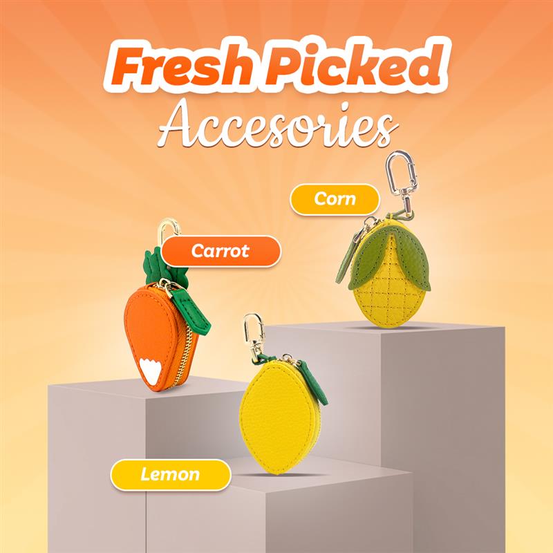 Oneswear® Fruit Series Coin Purse Keychain Bags 🍓02