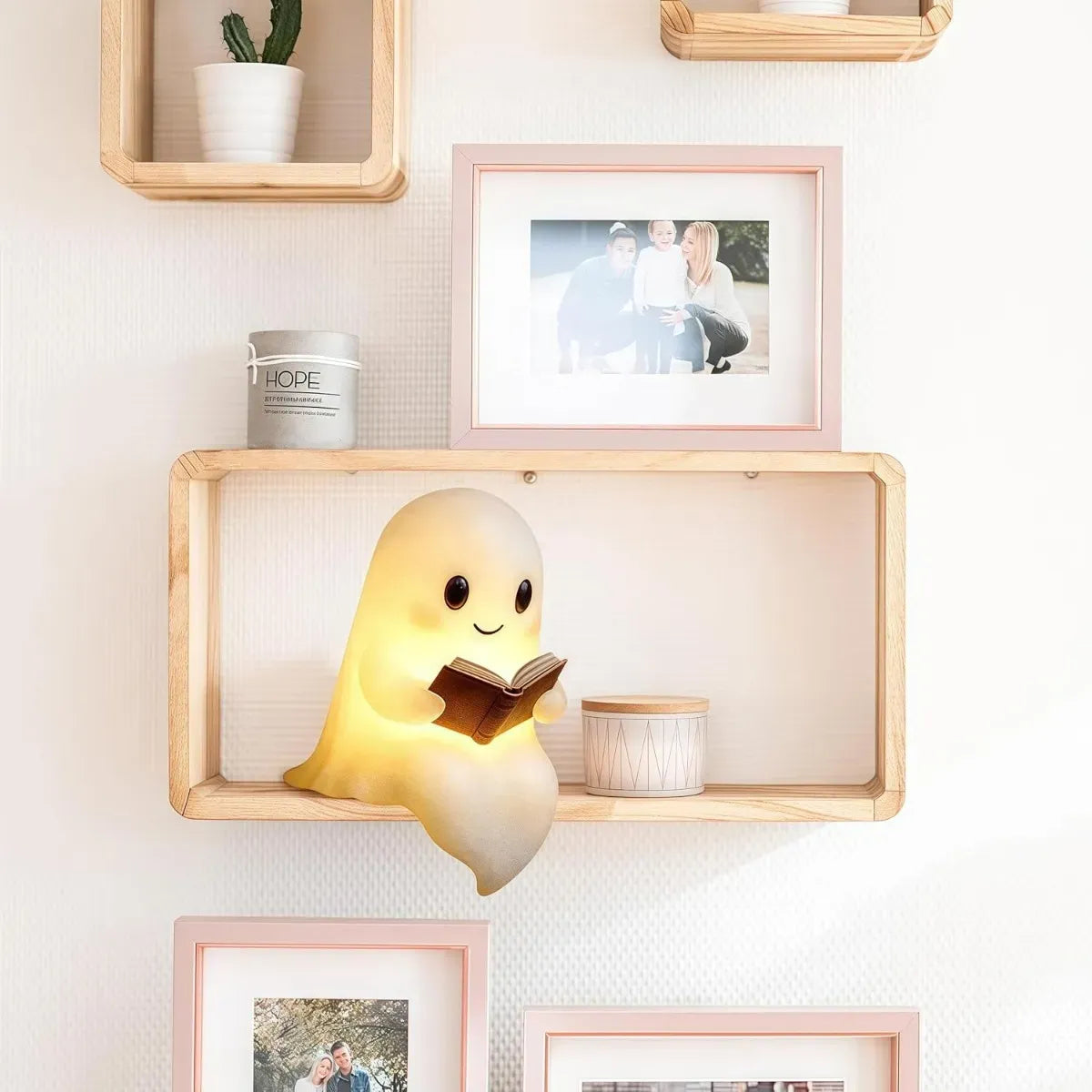 Billhol® Cute Ghost Reading Book Lamp