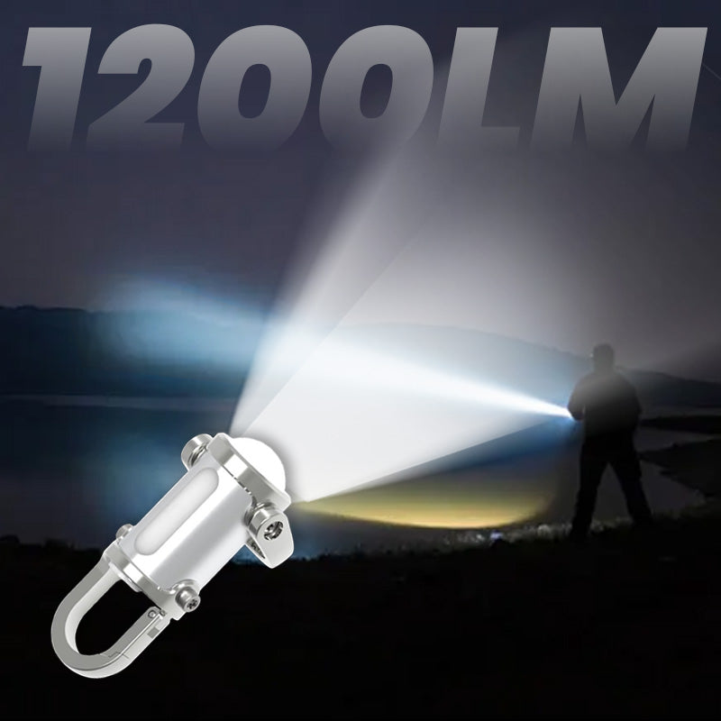š„Hot Saleš„BillholĀ® 1200LM Super Bright Mini Keychain Flashlight Waterproof 3
