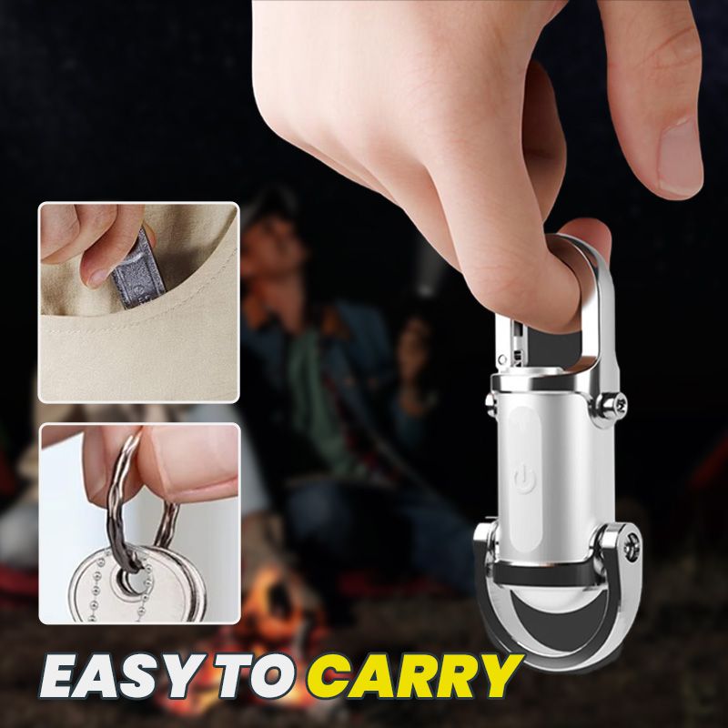 š„Hot Saleš„BillholĀ® 1200LM Super Bright Mini Keychain Flashlight Waterproof 3