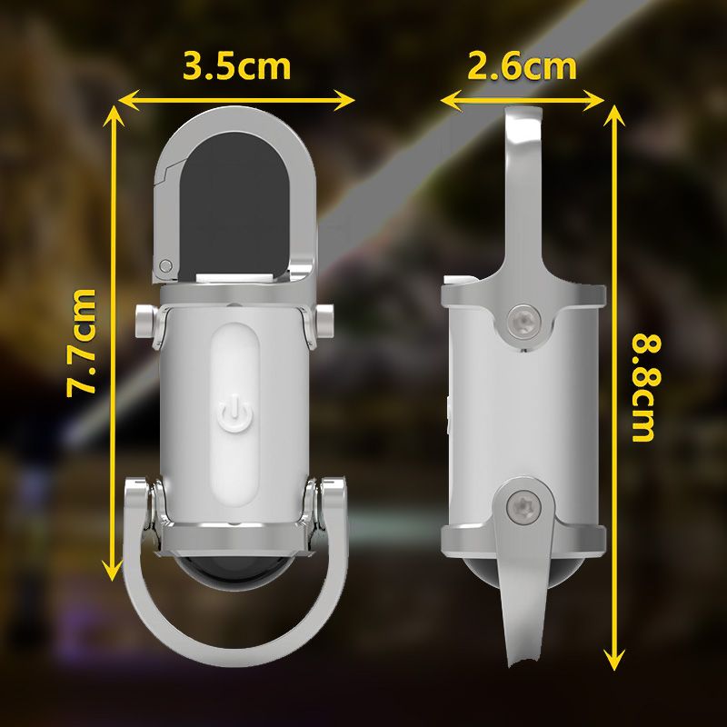 š„Hot Saleš„BillholĀ® 1200LM Super Bright Mini Keychain Flashlight Waterproof 3