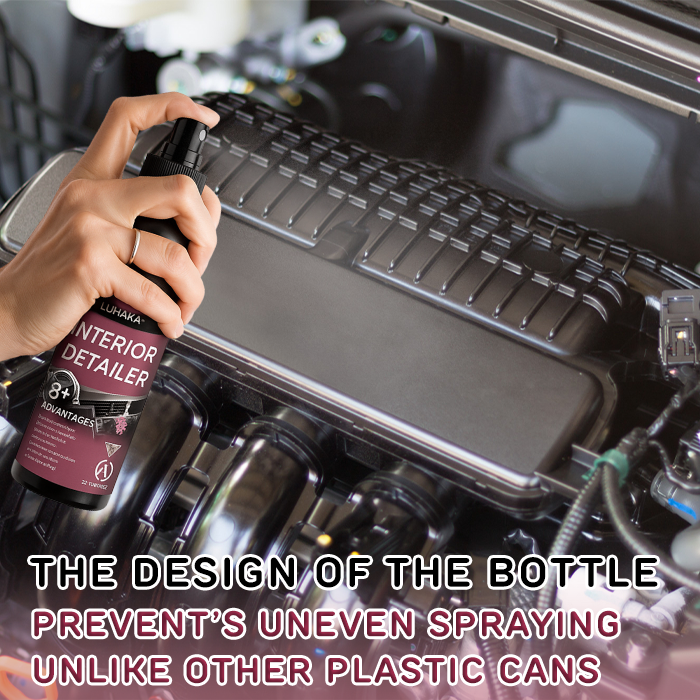 Luhaka® Car Interior Detailer and Protectant 🌟01🌟Ultimate Protection for Vinyl. Rubber. and Plastic Surfaces