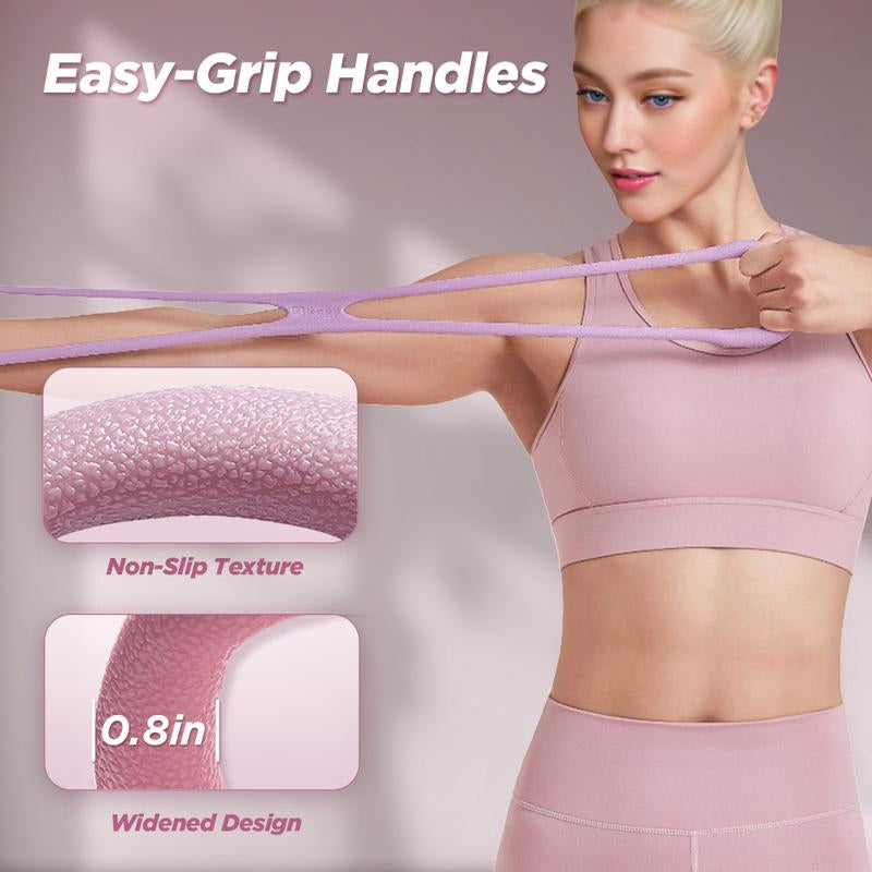CZTICLE® 8-Shaped Silicone Resistance Band with Massage Grip