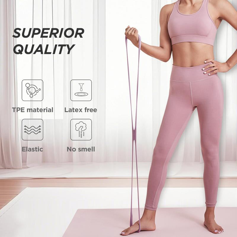 CZTICLE® 8-Shaped Silicone Resistance Band with Massage Grip