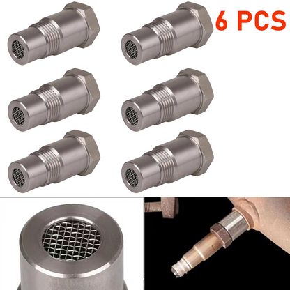 Cilifer® Extension Filter Oxygen O2 Sensor Connector Extender Spacer Internal Thread M18*1.5 Stainless Steel Adapter Auto Parts