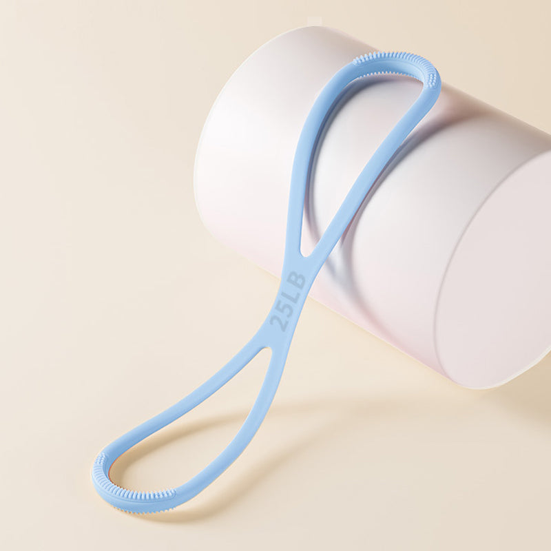 CZTICLE® 8-Shaped Silicone Resistance Band with Massage Grip