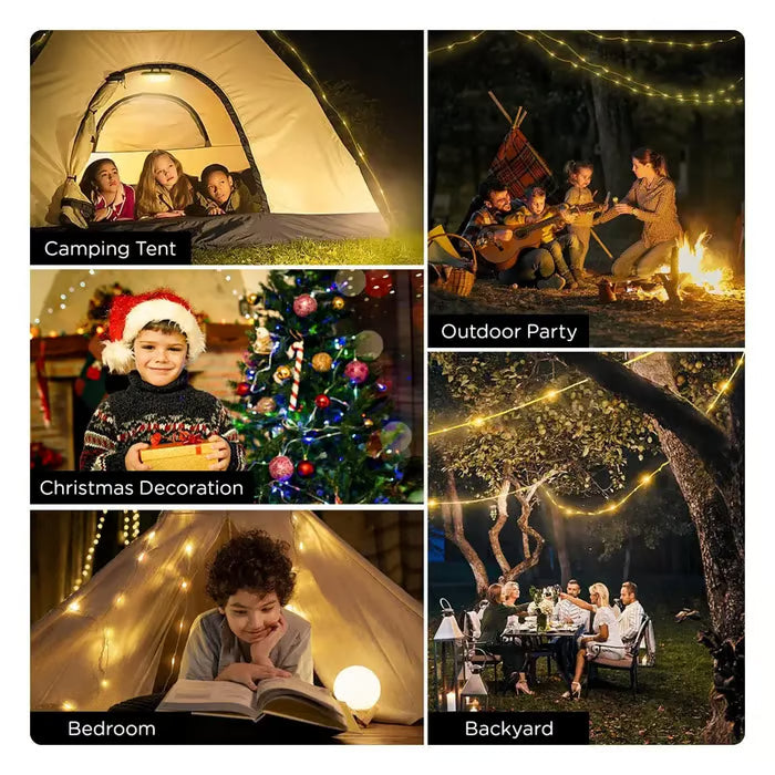 Billhol® 4 in 1 Camping String Lights (10M)