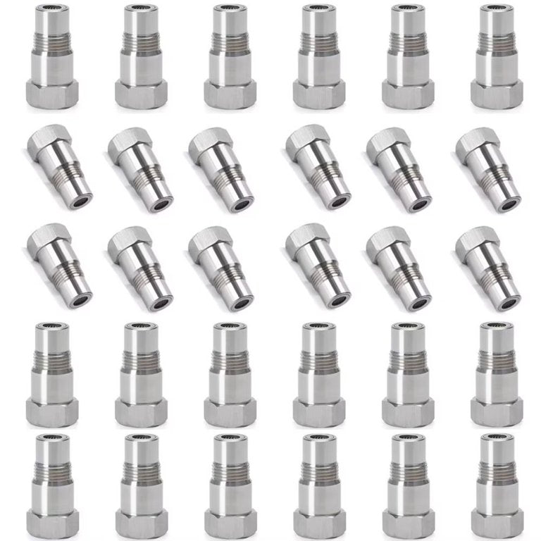 Cilifer® Extension Filter Oxygen O2 Sensor Connector Extender Spacer Internal Thread M18*1.5 Stainless Steel Adapter Auto Parts