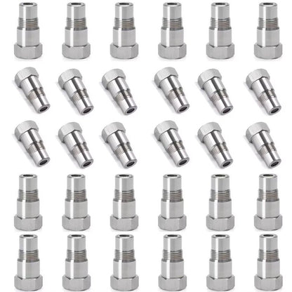 Cilifer® Extension Filter Oxygen O2 Sensor Connector Extender Spacer Internal Thread M18*1.5 Stainless Steel Adapter Auto Parts