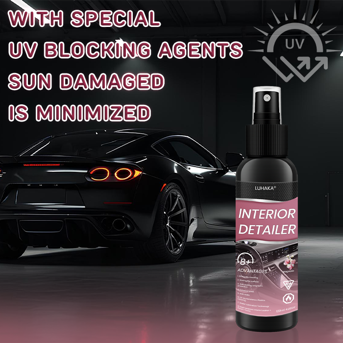 Luhaka® Car Interior Detailer and Protectant 🌟01🌟Ultimate Protection for Vinyl. Rubber. and Plastic Surfaces