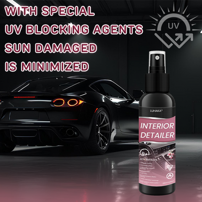 Luhaka® Car Interior Detailer and Protectant 🌟01🌟Ultimate Protection for Vinyl. Rubber. and Plastic Surfaces