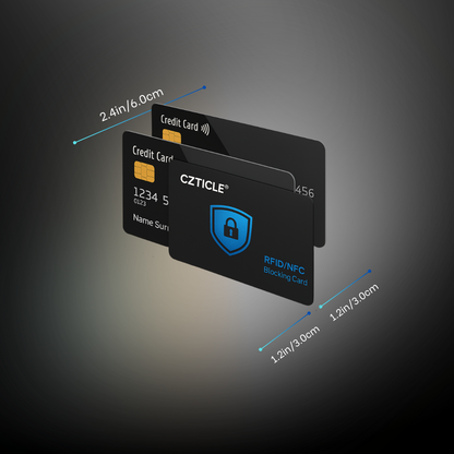 CZTICLE® BlockShield RFID Blocking Card