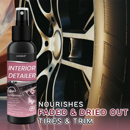 Luhaka® Car Interior Detailer and Protectant 🌟01🌟Ultimate Protection for Vinyl. Rubber. and Plastic Surfaces