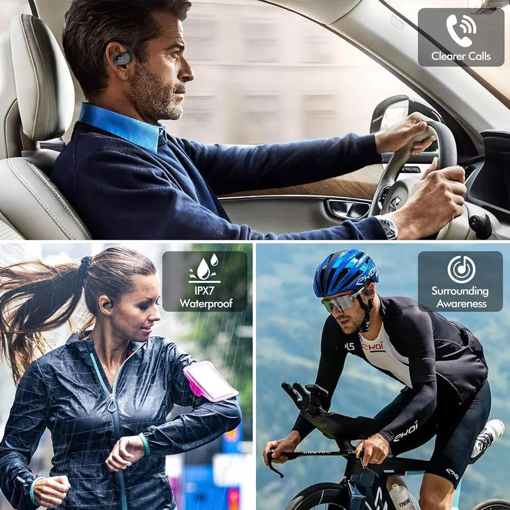 🎉Super deal  - 70% OFF ! ！💥CZTICLE® Earphone Wireless Bluetooth 2