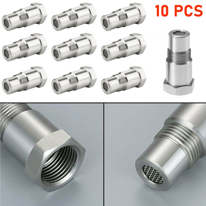 Cilifer® Extension Filter Oxygen O2 Sensor Connector Extender Spacer Internal Thread M18*1.5 Stainless Steel Adapter Auto Parts