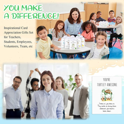 CZTICLE® The Encouragement Squad Charm Card 🌟You're Ducking Great!! 🐥 (5 Charm Cards/Set) 🐳03