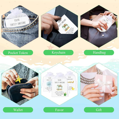 CZTICLE® The Encouragement Squad Charm Card 🌟You're Ducking Great!! 🐥 (5 Charm Cards/Set) 🐳03