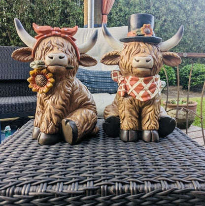 Cilifer®🔥LAST DAY 49% OFF - 2025 Thanksgiving Highland Cow Set