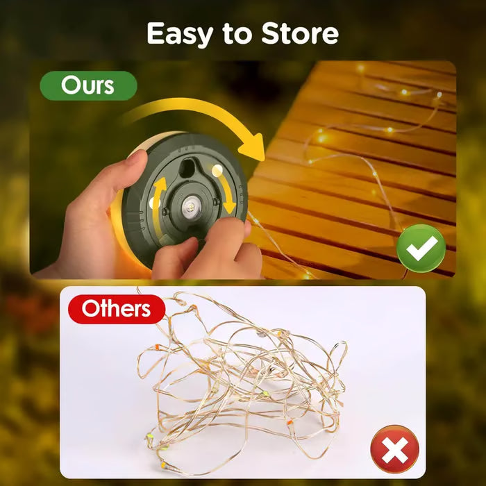 Billhol® 4 in 1 Camping String Lights (10M)