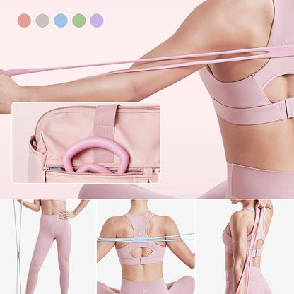 CZTICLE® 8-Shaped Silicone Resistance Band with Massage Grip