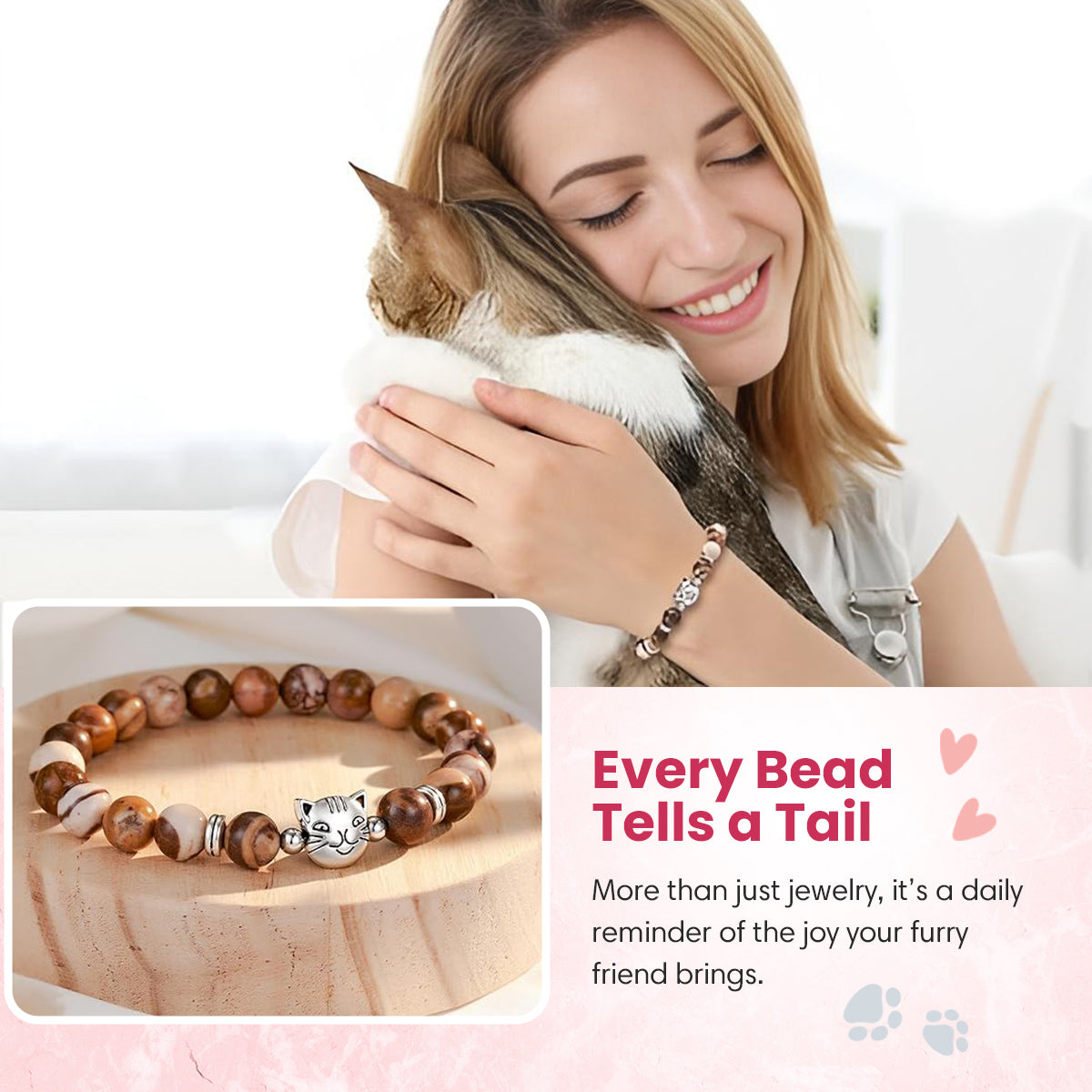 CZTICLE® Cat Sacred Stone Bracelet