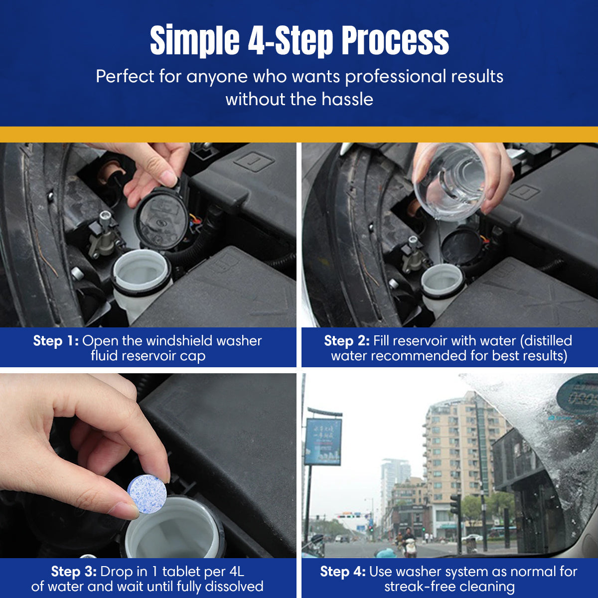 Luhaka® Windshield & Glass Cleaner