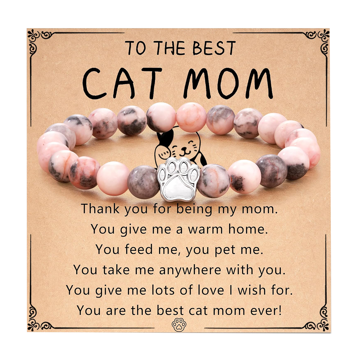 Zebra Jasper - Cat Paw