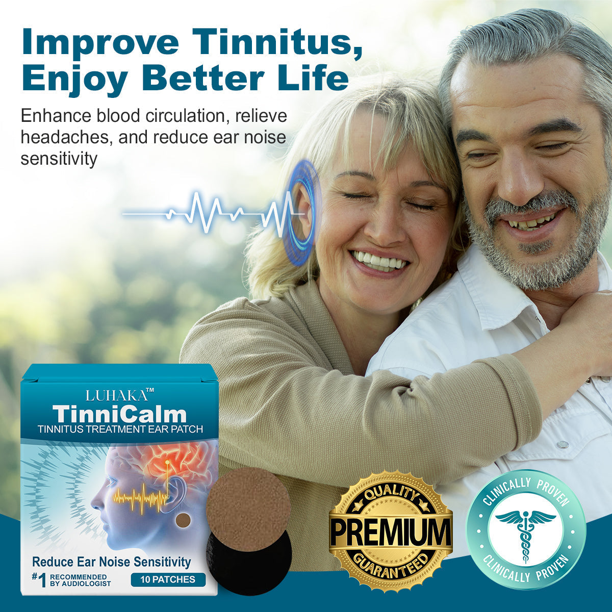 🔥Luhaka™ TinniCalm Tinnitus Treatment Ear Patch