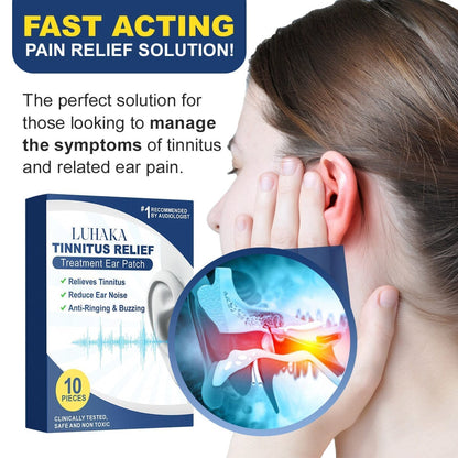 Black Friday 50% OFF -🛒LUHAKA™  Tinnitus Relief Treatment Ear Patch🛒