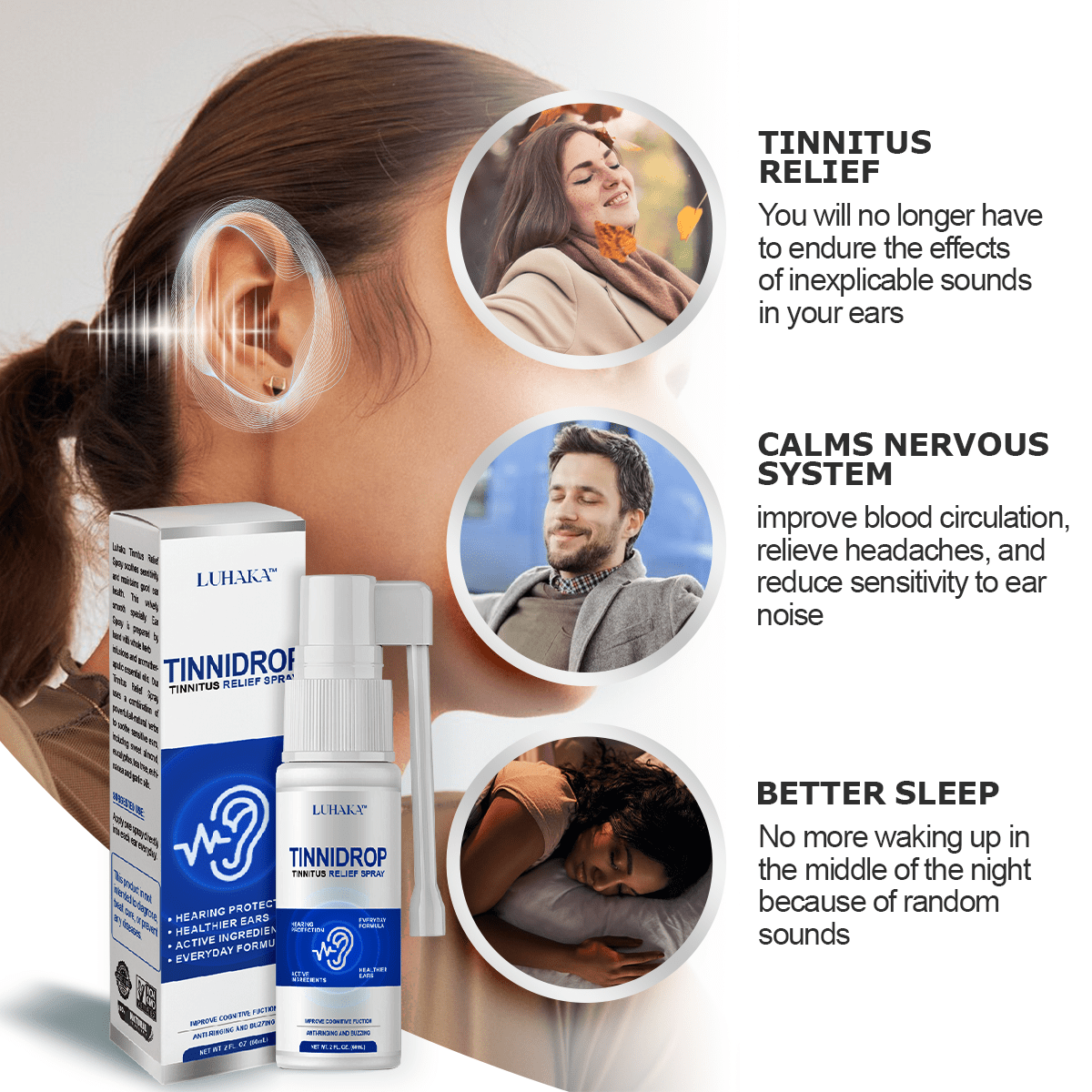 Luhaka TinniDrop Tinnitus Relief Spray⭐