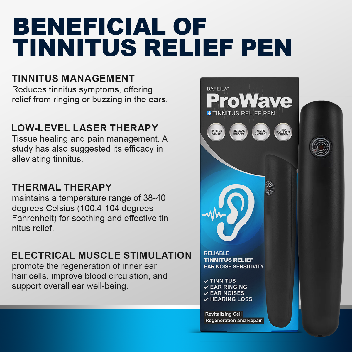 Christmas Offer Dafeila™ ProWave Tinnitus Relief Therapy Pen🔥